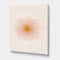 Designart - Orange Sun Print II - Modern Canvas Wall Art Print